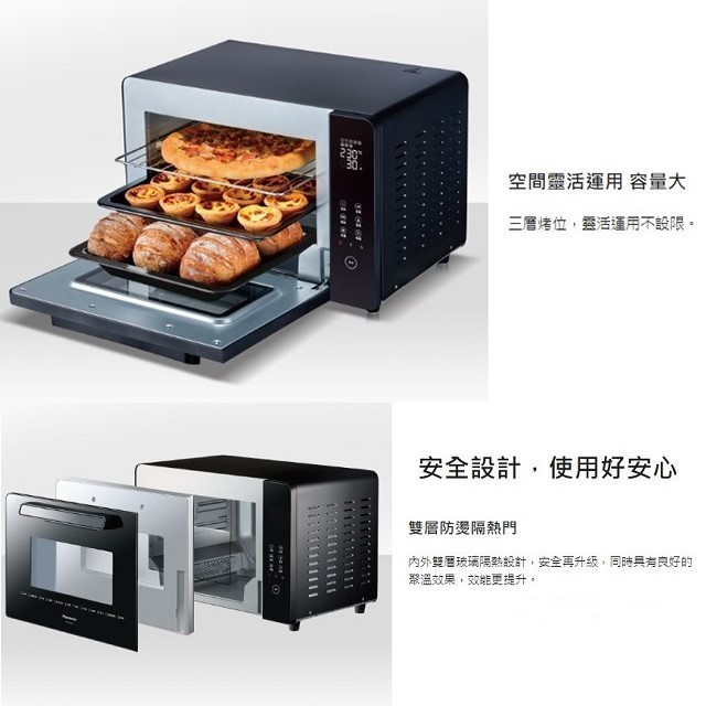 Panasonic 國際 NB-MF3210 微電腦平面式 32L 電烤箱