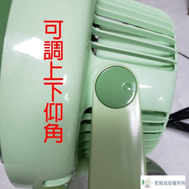 【庫存出清】友情KG-8890  8吋循環扇(綠色)