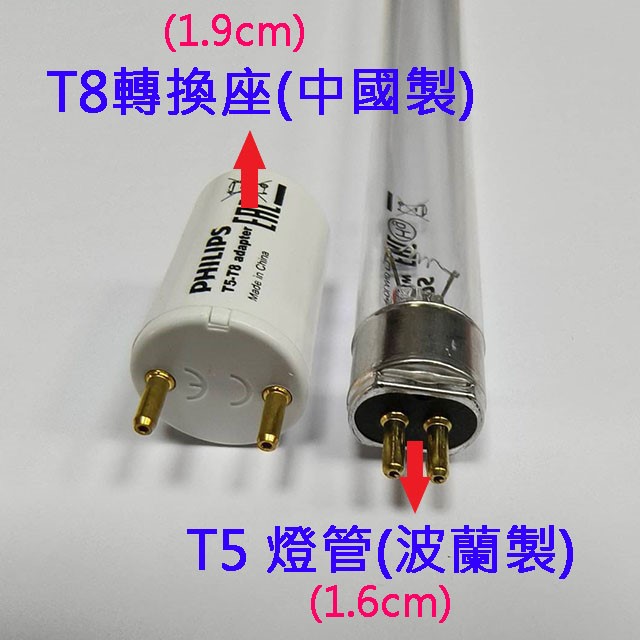 Philips飛利浦TUV紫外線 T5/T8 10W殺菌燈管