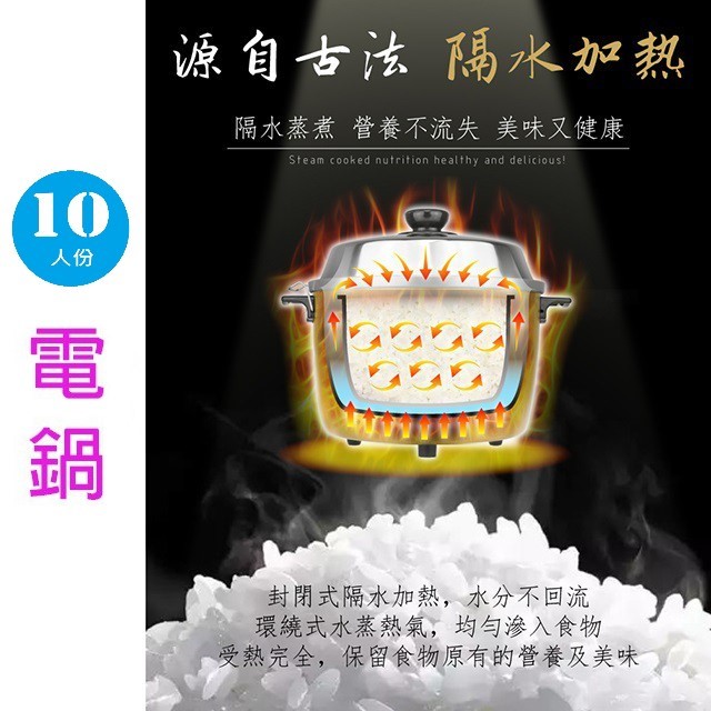 南亞 EC-210  10人份電鍋(顏色隨機出貨)