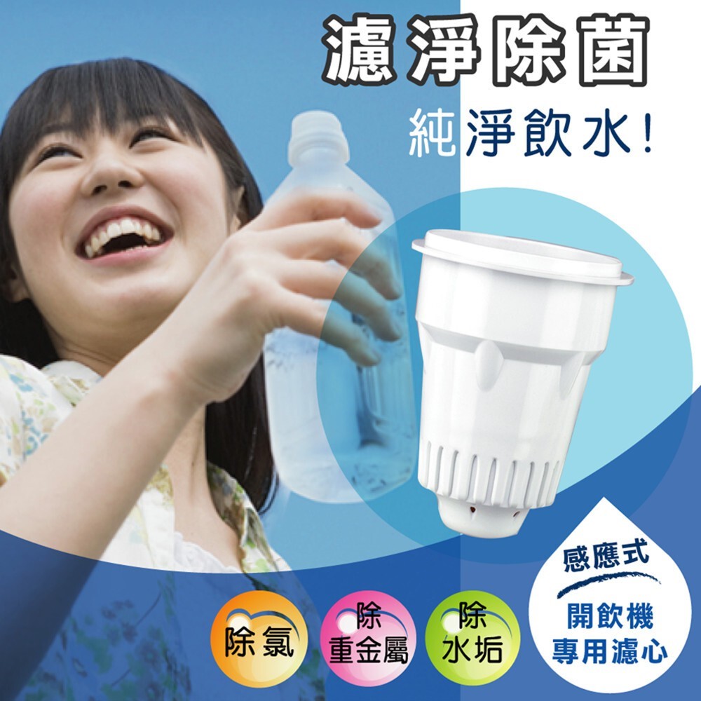 晶工 CF-2562 感應式開飲機專用濾心(1袋2入裝)