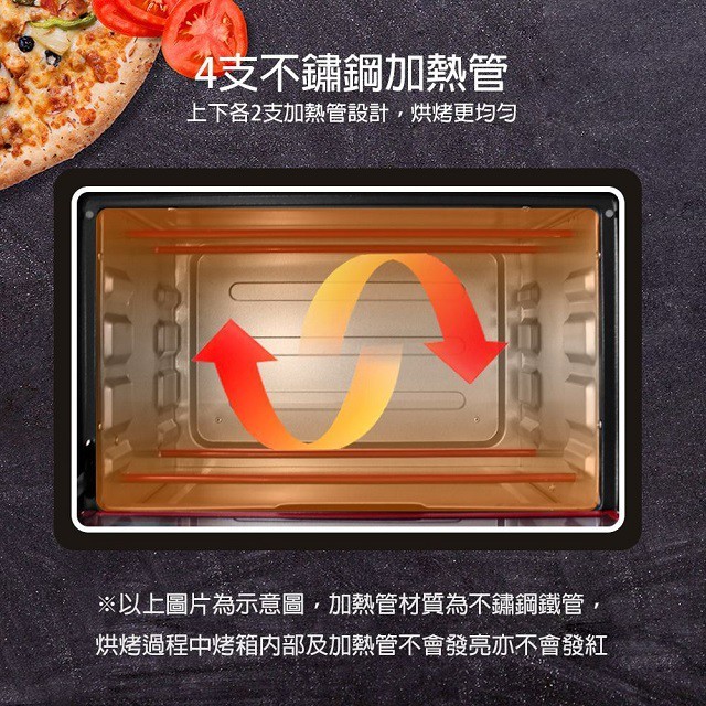 晶工 JK-723 雙溫控 23L 烤箱