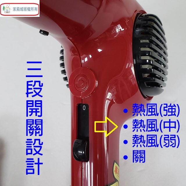 達新 TS-1280 經典專業吹風機