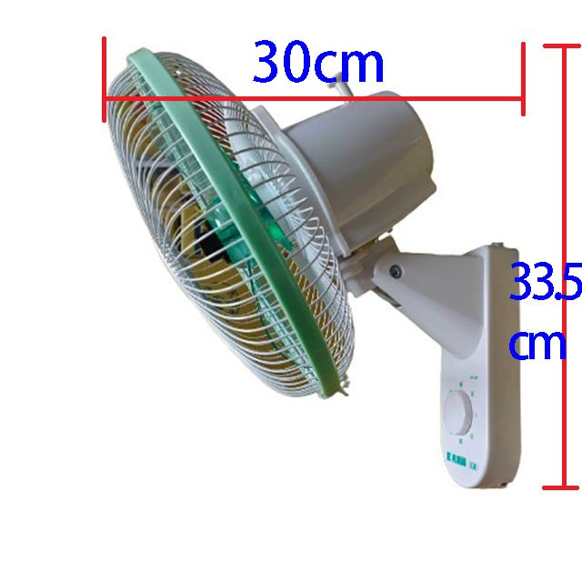 嘉麗寶 SN-508  單拉式10吋壁掛扇
