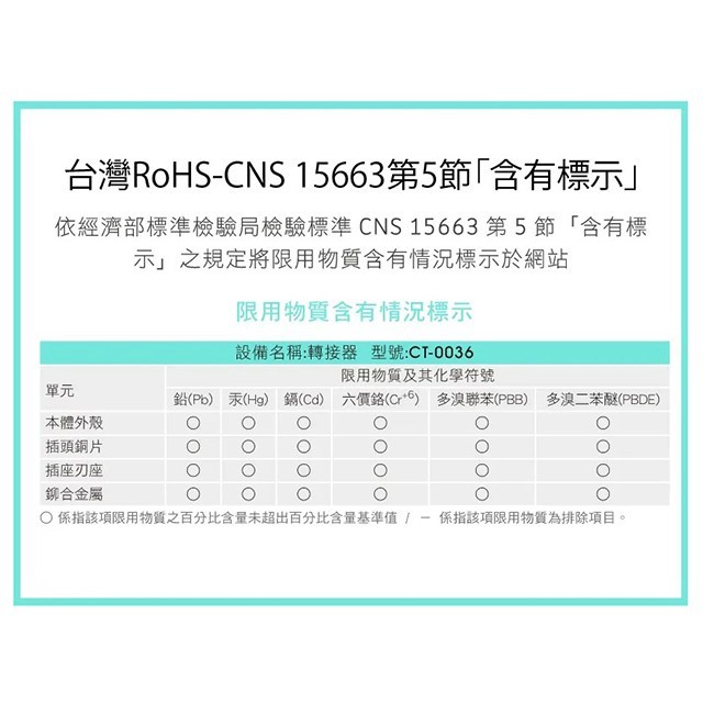 成電 CT-0036  D型三面插座 (3入組)