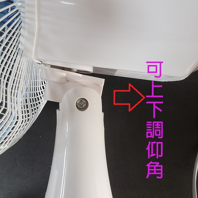 良將 LJ-1235 12吋桌扇(顏色隨機出貨)