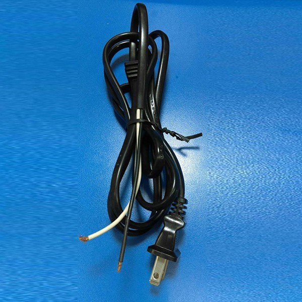 單頭 2C  6尺電源線/電扇電源線(顏色隨機出貨)