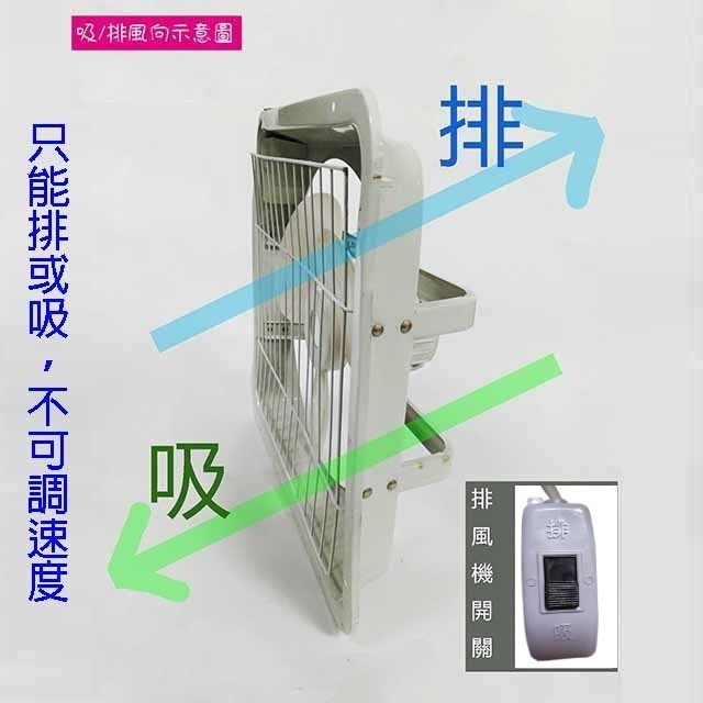 宏品 H-314  14吋排風扇/排風機/通風扇/抽風扇