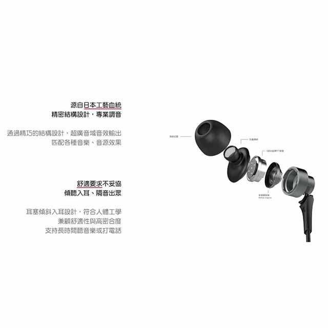 出清品~~AIWA 愛華 ESTM-100 入耳式有線耳機(顏色隨機出貨)