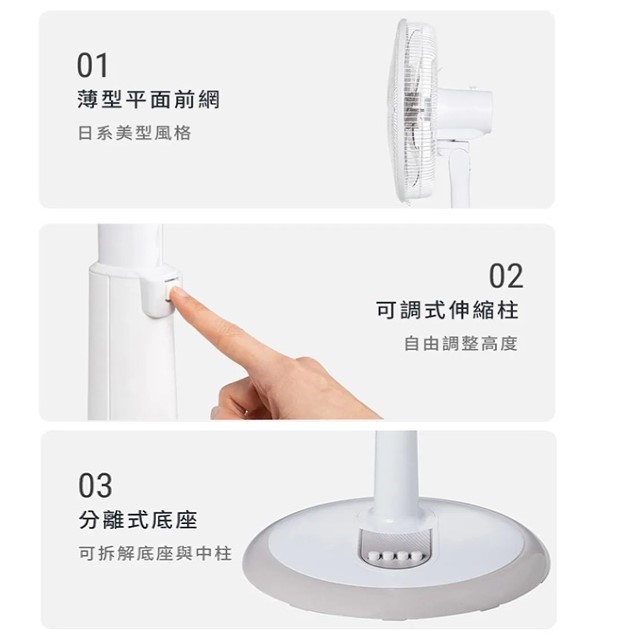 聲寶 SK-FP14Q 機械式14吋桌立扇