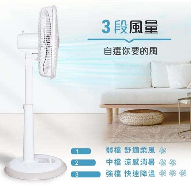 聲寶 SK-FP16Q 機械式16吋桌立扇