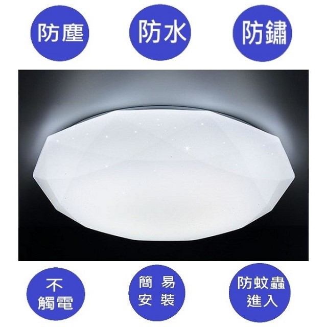 寶島之光 55W  LED光亮星空吸頂燈
