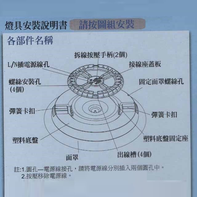 寶島之光 55W  LED光亮星空吸頂燈