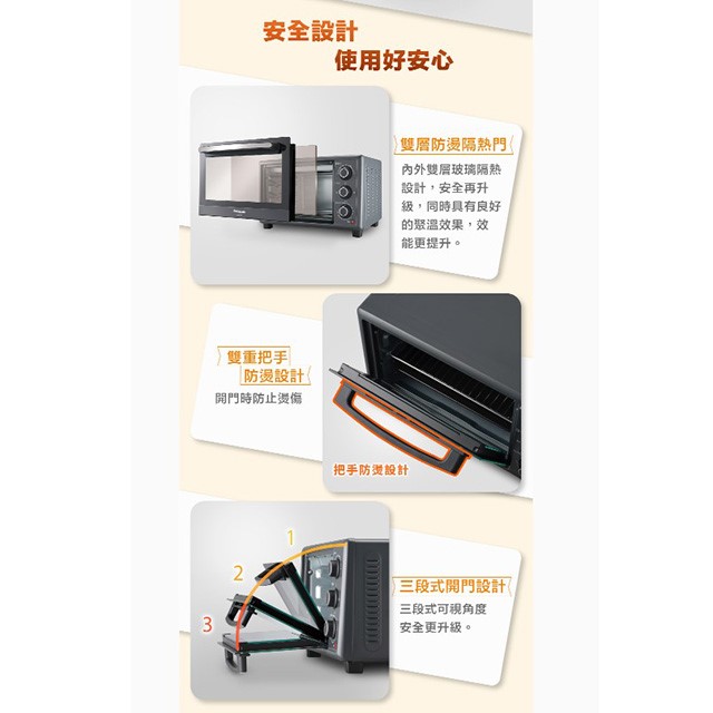國際 NB-H2001  20L電烤箱