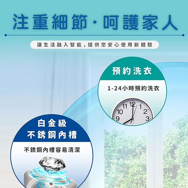 HERAN禾聯 HWM-0791全自動 7.5KG 洗衣機(含基本安裝)
