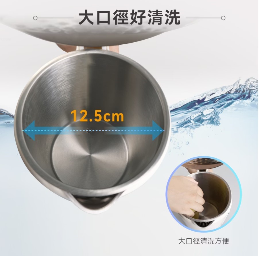 SABA  SA-HK41雙層防燙快煮壺/電茶壺(1.7L)