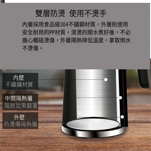 LAPOLO 藍普諾 LA-S2629 微電腦定時保溫快煮壺(1.7L)