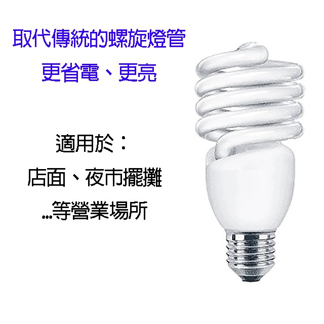 東亞 45W LED T型燈泡
