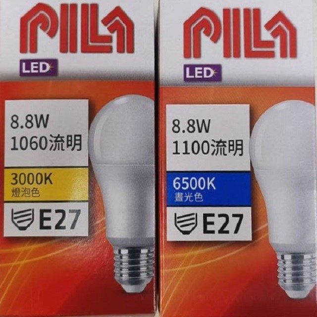 PILA 沛亮 8.8W LED燈泡(12入)