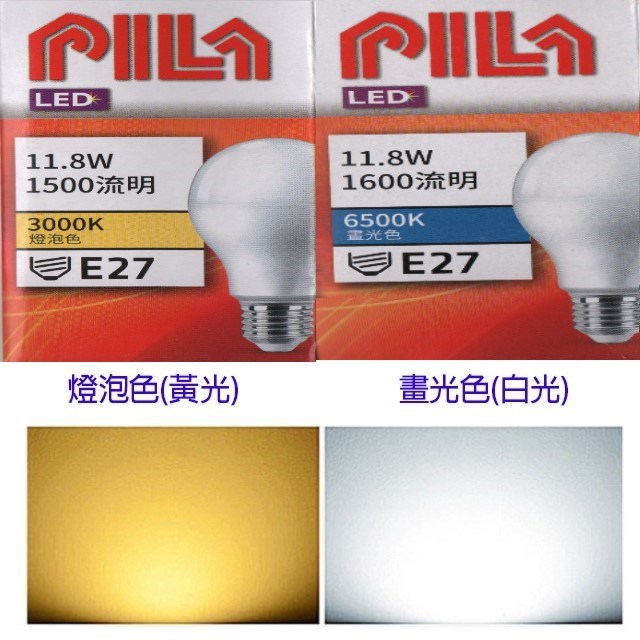 PILA 沛亮 11.8W LED燈泡(12入)  