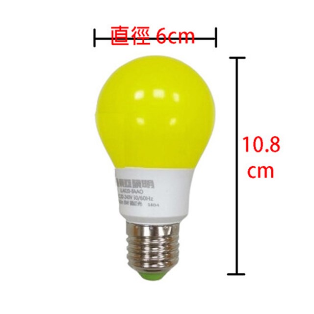 東亞 LED 低誘蟲性燈泡