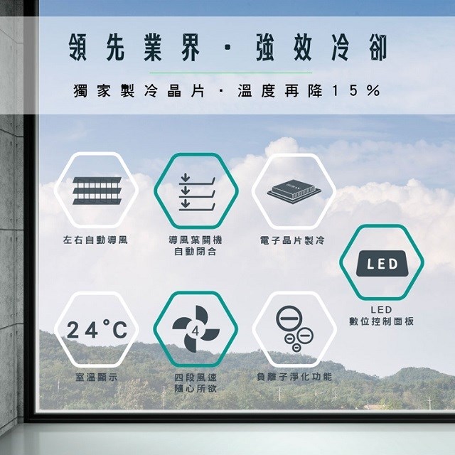 禾聯 HWF-10JL010 負離子水冷扇(10L)
