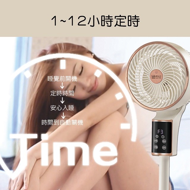 LAPOLO 藍普諾 LA-8017　9吋語音直立循環扇