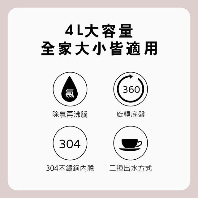 晶工 JK-3340 電動給水 4L 熱水瓶
