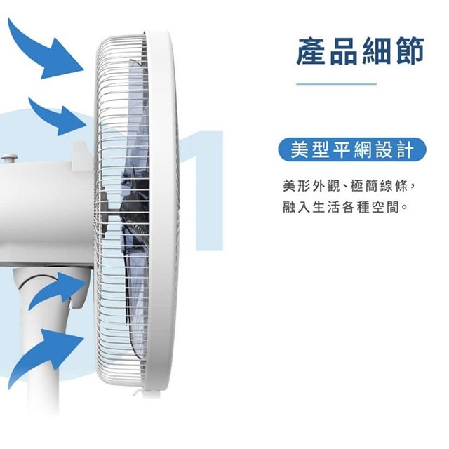 HERAN 禾聯 HAF-14AH53A  14吋AC機械式立扇